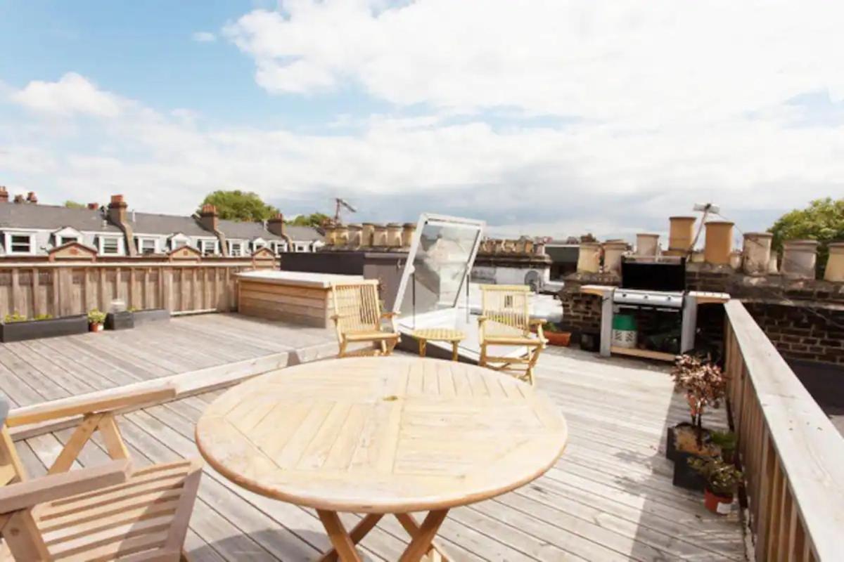 Sunny 2 Bedroom, 2 Bathroom Apartment With Roof Terrace Londres Extérieur photo